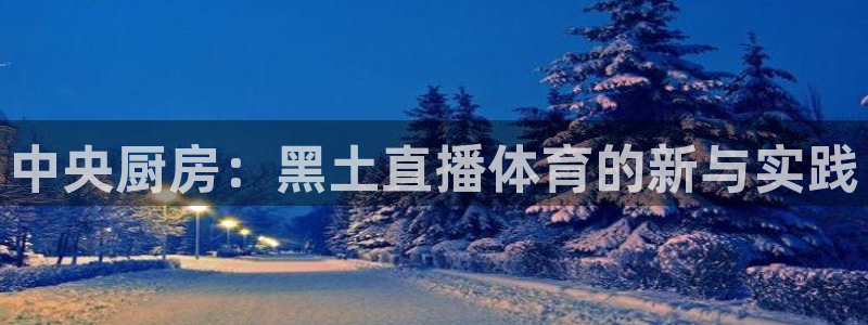鲸鱼体育nba73.tv：中央厨房：黑土直播体育的新与实践